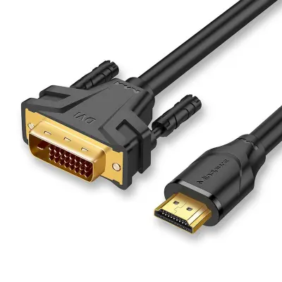 HDMI na DVI kabel - Adapter visoke rezolucije za monitor, TV, projektor - Povežite HDMI uređaje na DVI zaslone Nema podataka
