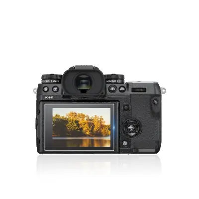 Zaštitnik zaslona kamere kompatibilan s Fujifilm X-H1 AR Anti-Reflective kaljeno staklo - 2 paketa Proziran