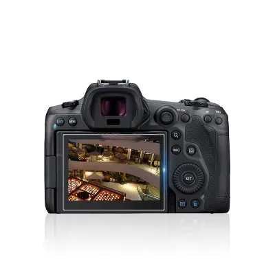 Zaštitnik zaslona za fotoaparat kompatibilan s Canon EOS R6 AR Anti-Reflektivno kaljeno staklo - 2 komada Proziran