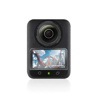 Zaštitnik zaslona od kaljenog stakla, 2-paket, kompatibilan s DJI Osmo 360 zaslonom Proziran