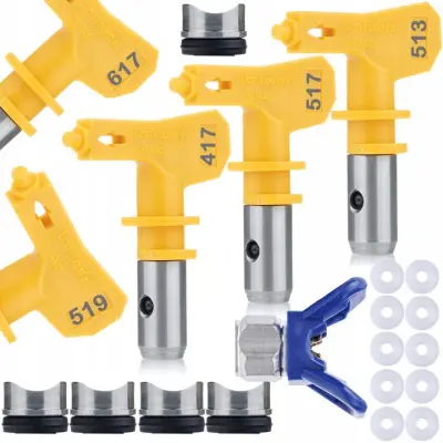 Set Mlaznica Rosfix Ultra Spray – Modeli 513, 517, 519, 417, 617 | Kompatibilnost s Graco, Titan, Wagner