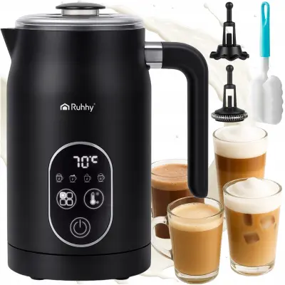 4u1 električni grijač i pjenilica mlijeka od 500 W LCD 270 ml