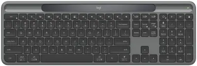 Tipkovnica - Logitech Signature Slim Solar+ bežična Bluetooth crna, solarno punjenje, 3-uređaja konekcija, bežična