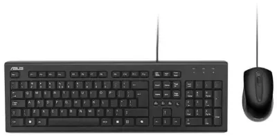 ASUS U2000, tipkovnica i miš, crna, HR