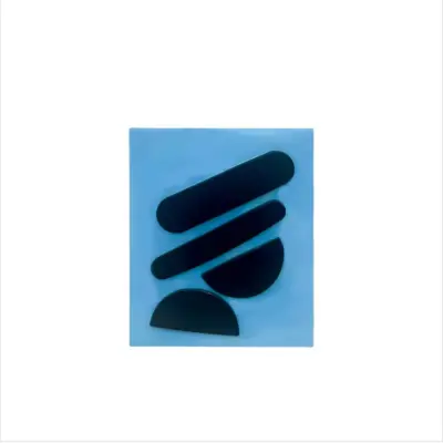 Logitech Master 3 Mouse Feet Replacement - Enhanced Glide, Teflon Material Crna
