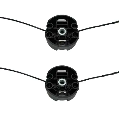 Set od 2 zamjenske baze glave trimera kompatibilne s Bosch AFS 23-37, najlonska baza F016F04839, F016800431