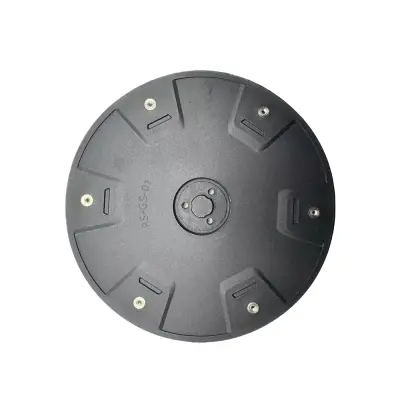Disk za rezanje robotske kosilice - 2 komada diska za rezanje + 6 oštrica, kompatibilno s Gardena & Flymo Crna