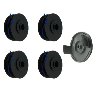 Komplet glave trimera Ryobi: RAC123 namotaji (4x) i RAC122 poklopac (1x) - zamjenski set