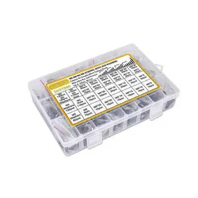 1255PCS Hex Socket Head Cap Vijci Matice Set - 10.9 Grade Crna