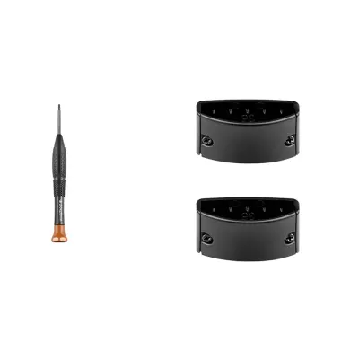 Kopča trake za glavu kompatibilna s Bose QC35/35 II/45/SE/QC - Crna + Odvijač Crna