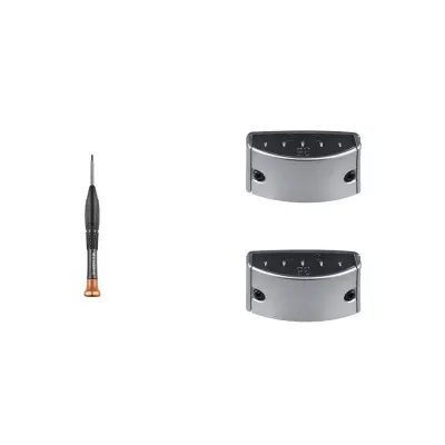 Kopča za zaključavanje trake za slušalice kompatibilna s Bose QC35/35 II/45/SE/QC - Srebrno siva + Odvijač Srebrno siva