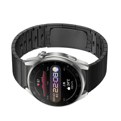 Remen za sat od nehrđajućeg čelika za Huawei GT3/GT2 Pro 46mm - Siva Siva