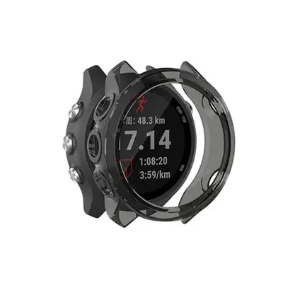 Kompatibilna s Garmin Forerunner elegantnom zaštitnom futrolom Crna