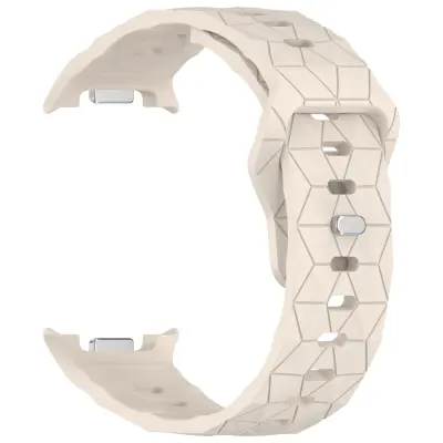 Silikonska narukvica s teksturom nogometne lopte kompatibilna sa Samsung Galaxy Watch8/Watch8 Classic Starlight