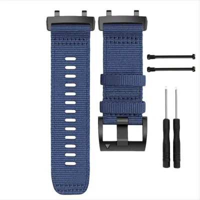 Najlonski remen za sat kompatibilan s Amazfit T-Rex 2 - Udoban, vodootporan zamjenski remen Plava