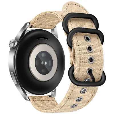 Premium 24mm platneni remen za Suunto 9 Khaki