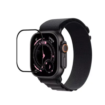 Zaštitnik zaslona za Apple Watch Ultra 3: 3D zakrivljena TPU folija s punim ljepilom (3 komada) Providna
