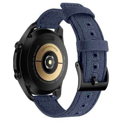 24mm Platnena narukvica za Suunto 9 Plava