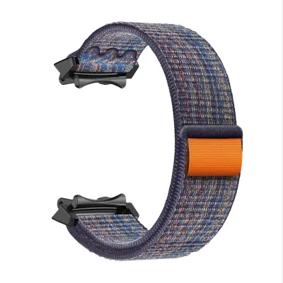 Kompatibilna s premium najlonskom narukvicom za Amazfit T-Rex 3 - podesiva i sigurna Plava/Tamno plava