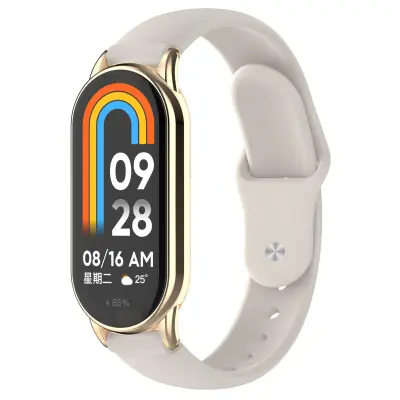 Silikonski remen kompatibilan s Xiaomi Mi Band 8/9 - zamjenska narukvica s konektorom Marelica