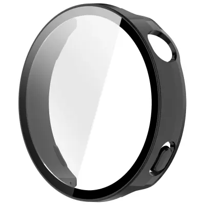 PC+Zaštita zaslona od kaljenog stakla Futrola Kompatibilna s Huawei Watch GT6 41mm - Crna Crna