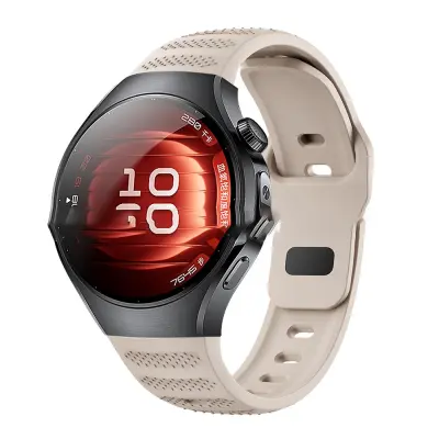 Silikonski zamjenski remen za kompatibilni Huawei WATCH 5 (46mm) - Siva Siva