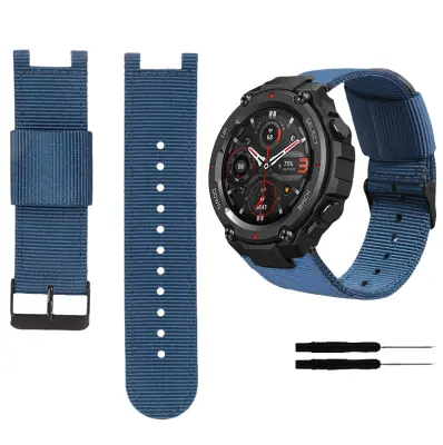 Amazfit T-Rex Pro najlonski platneni remen za sat Plava