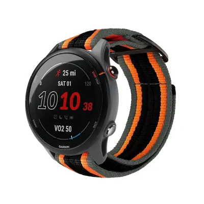 Originalni sportski najlonski remen za sat kompatibilan s Garmin Fenix 8/7X/Forerunner 255 Višebojna