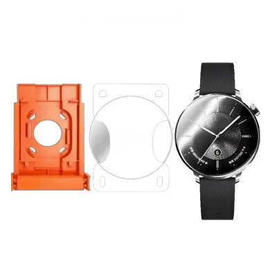 Oppo Watch X2 Mini zaštitnik zaslona - Hidrogel folija (2 pakiranja) s kompletom za jednostavnu ugradnju Providna