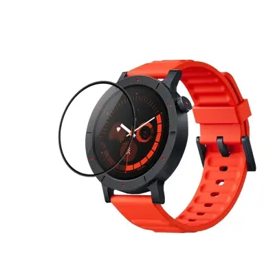 Zaštitnik zaslona kompatibilan s CMF Watch 3 Pro, 3D zakrivljena meka kompozitna folija, prozirna, pakiranje od 2 komada Prozirna