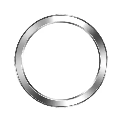 Elegantni PC okvir za Xiaomi Watch S4 - 4.7cm Srebrna