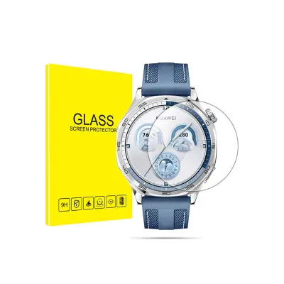 Huawei Watch GT5 Pro zaštitnik zaslona od kaljenog stakla (pakiranje od 2 komada) Prozirna