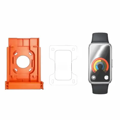 Zaštitnik zaslona kompatibilan s Huawei Band 10 (2-paket) - Hidrogel folija, Prozirni, Jednostavna instalacija Proziran