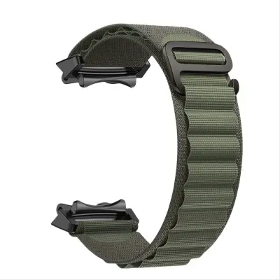 Kompatibilno s najlonskim omča remenom za Amazfit T-Rex 2 Zelena