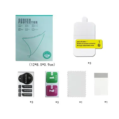 TPU zaštitnik zaslona kompatibilan s Honor Watch 4 - Polu-adsorpcijsko pozicioniranje (3-paket) Proziran