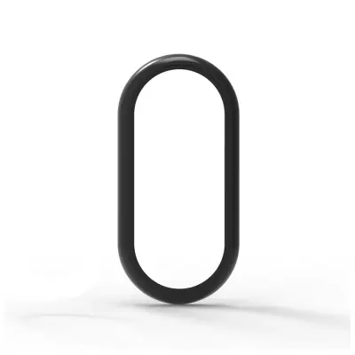 Crna PC futrola kompatibilna s Xiaomi Band 10 Ceramic Edition - Zaštitna futrola Crna