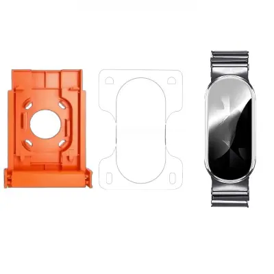 Zaštitno staklo za zaslon kompatibilno s Xiaomi Mi Band 7/8/9 s kompletom za jednostavnu ugradnju Proziran