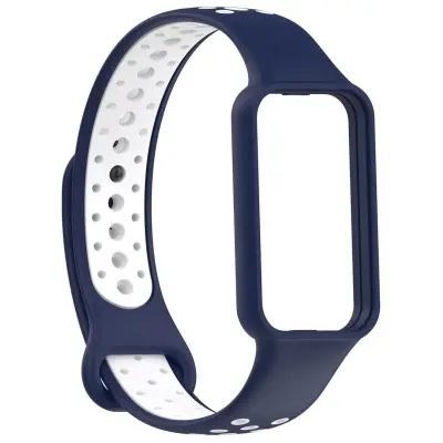Stilski remen za Redmi Band 2 Bijela+Plava