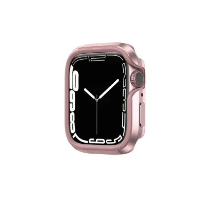 Kompatibilna elegantna futrola od legure aluminija za Apple Watch Ružičasta