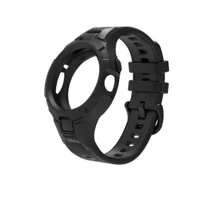 TPU Sportski Remen Kompatibilan s Google Pixel Watch 2 / Google Pixel Watch - Integrirano Kućište Crna