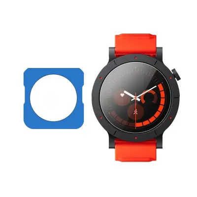Zaštitnik zaslona od kaljenog stakla kompatibilan s CMF Watch 3 Pro - Visoki aluminij, Jednostavna primjena, Paket od 2 komada Proziran