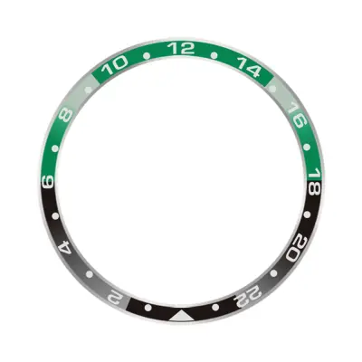 Elegantni okvir za Xiaomi Watch S3/S4 Zelena+Crna