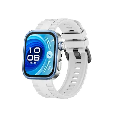 Silikonska zamjenska narukvica za Compatible with Huawei Fit 4 Pro - Sportska traka Bijela