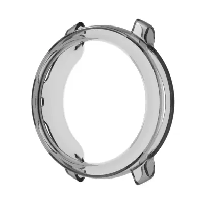 TPU zaštitna futrola kompatibilna s Polar Vantage V3 - Prozirna crna, protiv ogrebotina, otporna na udarce Prozirna crna