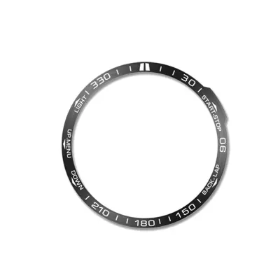 Elegantni okvir kompatibilan s Garmin Fenix 7X Crna