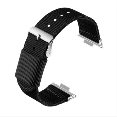 Stilski najlonski remen za Huawei Fit 3/4/4 Pro Crna