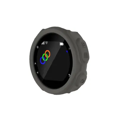 Silikonska zaštitna futrola kompatibilna s Garmin Forerunner 235/735XT - Branik protiv ogrebotina Siva