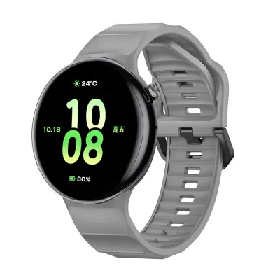 Silikonski zamjenski remen za kompatibilan s Honor Watch Fit - Udoban i periv Siva