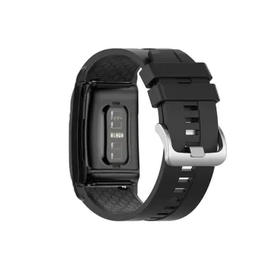 Crni silikonski remen kompatibilan s WHOOP 5.0/4.0 Fitness Trackerom Crna