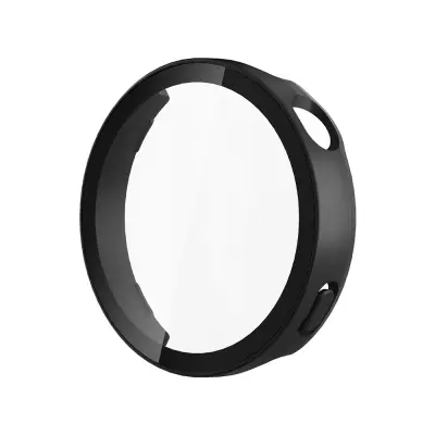 Crna PC+Kaljeno Staklo Futrola za Sat Kompatibilna s Huawei GT6 41mm - Potpuna Zaštita Crna